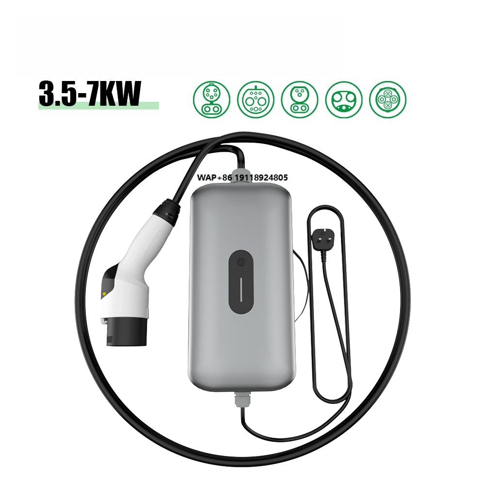 Portable Ev Charger - Electway Nieuwe 3.5kW 7kW DC Draagbare