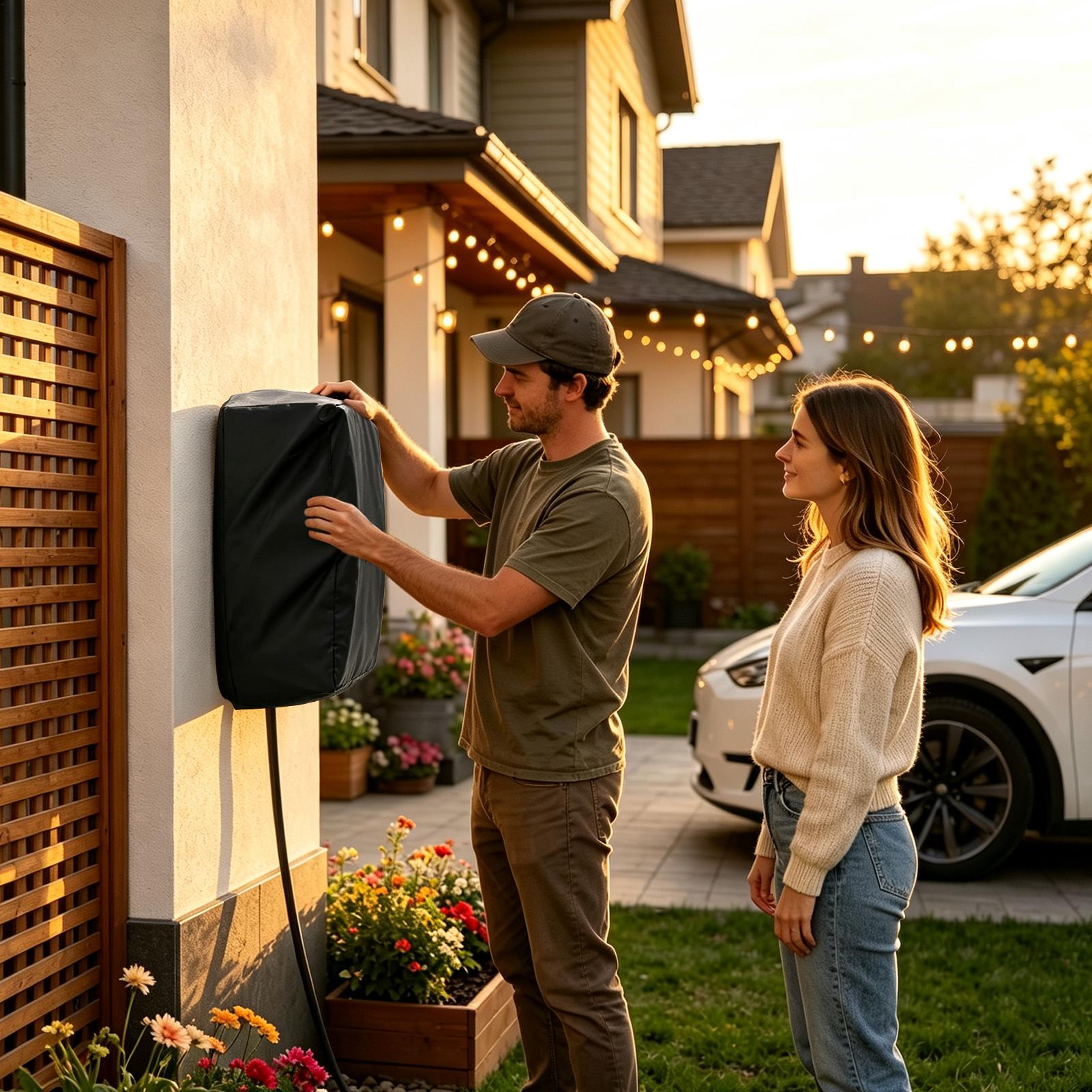 Outdoor EV-laderafdekking, sto - Home Ev Charger recensie en prijs
