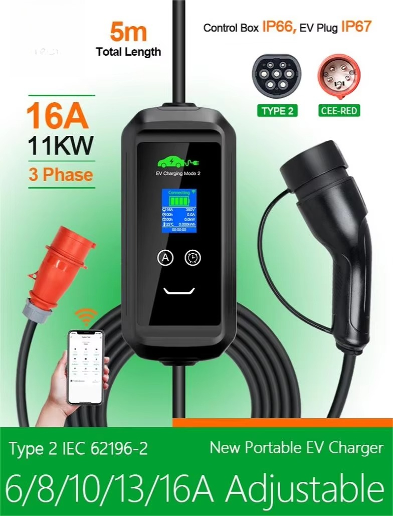 Aangepaste USA AC draagbare EV - Portable Ev Charger recensie en prijs