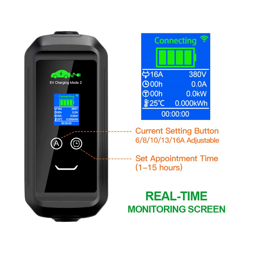 Aangepaste USA AC draagbare EV - Portable Ev Charger recensie en prijs