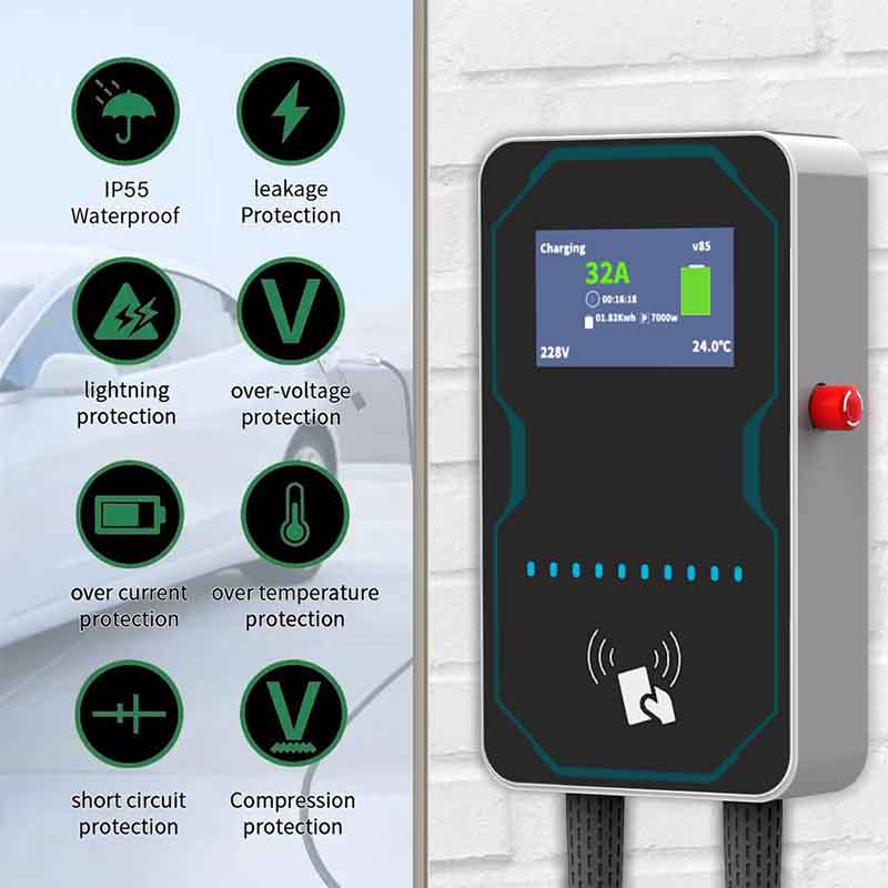 WUFEN EVSE Wallbox EV-autolade - Ev Charging Pile recensie en prijs